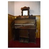 Victorian Staunton Oak Pump Organ by Imperial