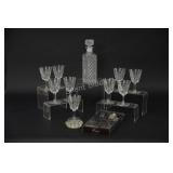 Olive & Cross Stemware Glass Sets & Decanter
