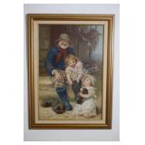 Fred Morgan Signed Professionally Framed Artwork