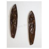 Solid Wood Carved Plaques