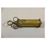 Antique Brass Grease Gun by J. Stevens & Son