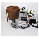 Retro Camcorder, Polaroid & Portable Cameras