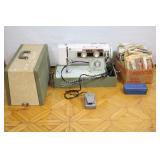 Kenmore Portable Sewing Machine & Patterns