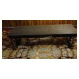 Mid Century Laminate & Block Legs Coffee Table