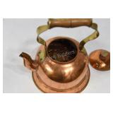 Copper Kettle Filled with Collector Pennies