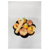 Murano Blown Art Glass Fruit and Pedestal Bowl