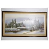 R. Sunford, Signed Professionally Framed Print