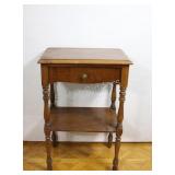 Telephone Table with Pull Out Drawer & Lower Shelf