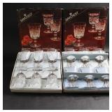 NEW Boxed Baycrest Hand Cut, Pinwheel Stemware
