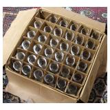 35 Pressed Glass Stemware Wine Glasses