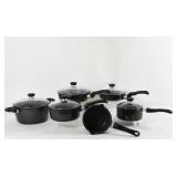 Meyer Milano & Heritage Pot Sets with Clear Lids