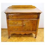 Country Pine Wash Stand Commode