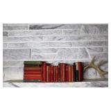 Collectible Hard Cover Books & Antler
