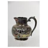 Birks Etched Silver Pitcher