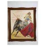 Matador Professionally Framed Artwork