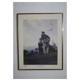 Norman Rockwell Sealed Outward Bound Framed Print