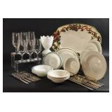 Diner & Corning Dishes, Glasses & Platter