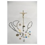 Sterling Silver,  Religious Pendants & Rosaries