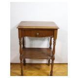 Telephone Table with Pull Out Drawer & Lower Shelf