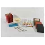 Art Deco Bakelite Dessert Forks, Royal Doulton