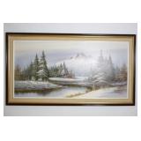 R. Sunford, Signed Professionally Framed Print