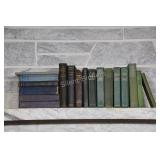 Assortment of Hard Cover Antique Books
