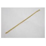 JMK 17 Italy Gold Link Chain  Bracelet