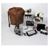 Retro Camcorder, Polaroid & Portable Cameras