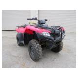2014 Honda Rancher TRX420FM 4x4-