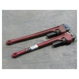 (qty - 2) Pipe Wrenches-