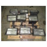 (Qty - 9) Metal Halide Floodlights-