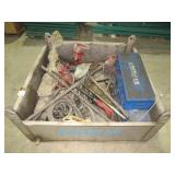 Oil Spill Pallet, Pumps and Boxes-