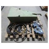 Chain Hopper, Beam Clamps, and Hydraulic Hose-