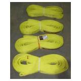 (qty - 4) Nylon Rigging Slings-