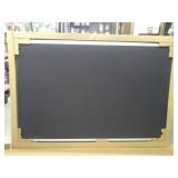 Black Embossed Foam Bulletin Board-