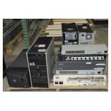 Computer Towers, Port Hubs and Power Vault-