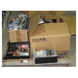Assorted Computer Parts and Cords-