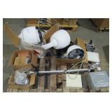 Assorted Computer Equipment and Lights-