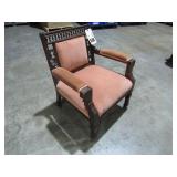 Rolling Antique Chair-