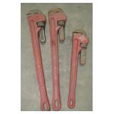 (Qty - 3) Pipe Wrenches-