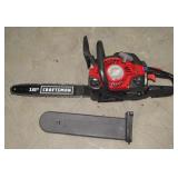 Craftsman Gas Chainsaw w/ Carry Case -
