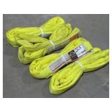 (Qty - 4) Nylon Rigging Slings-