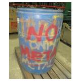 55 Gallon Barrel of Plastic Chain-