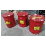 (Qty - 3) Oil Waste Cans-