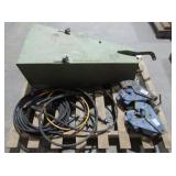 Chain Hopper, Beam Clamps and Hydraulic Hoses-