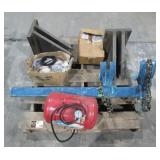 Air Tank, Pipe Clamp and Supports-