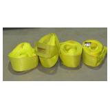 (Qty - 4) Nylon Rigging Slings-