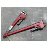 (Qty - 2) Pipe Wrenches-