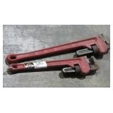 (Qty - 2) Pipe Wrenches-