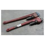 (Qty - 2) Pipe Wrenches-